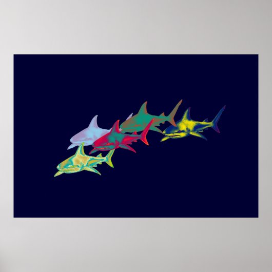 impression de requins décoratifs (Devant)