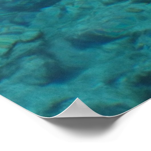 Impression de ressort bleu (Coin)