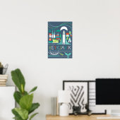 Impression de Reykjavik (Bureau à domicile)