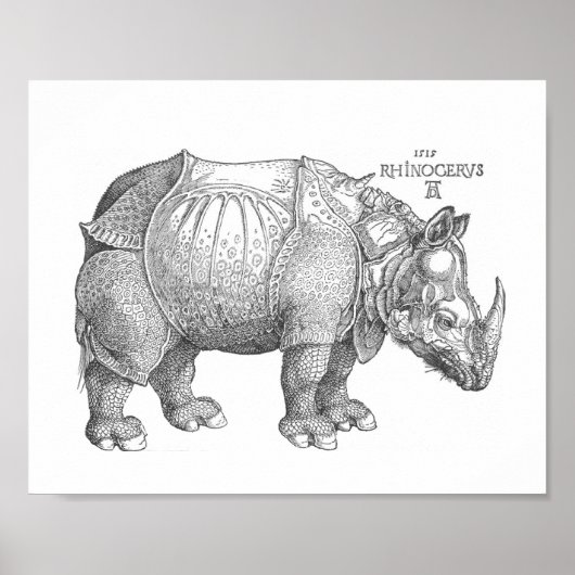 Impression de rhinocéros (Devant)