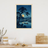 Impression de rivière au clair de lune dans le sty (Cuisine)