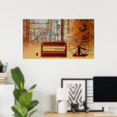 Impression de roue tournante chinoise (Bureau à domicile)