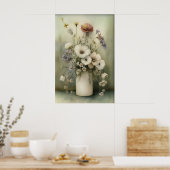 Impression de rouleau de papier toilette à fleurs (Cuisine)