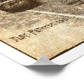 Impression de rugby vintage 1900 (Coin)