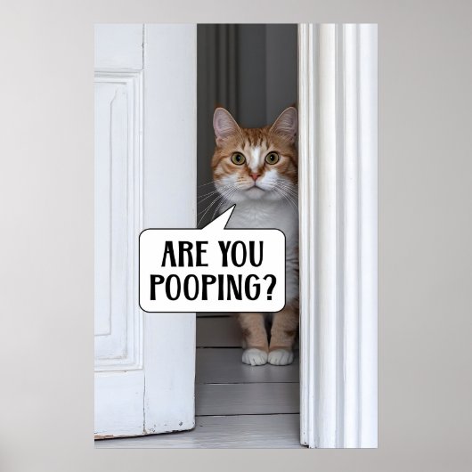 Impression de salle de bain de chat drôle Toilette (Devant)