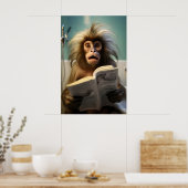 Impression de salle de bain de singe Marmoset drôl (Cuisine)