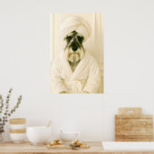 Impression de salle de bain drôle de Schnauzer nai (Cuisine)