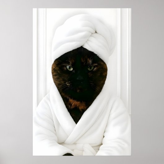 Impression de salle de bain drôle écaille de tortu (Devant)