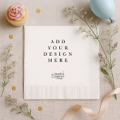 Impression de serviettes en papier sur mesure