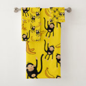 Impression De Singe Et De Banane (En situation)