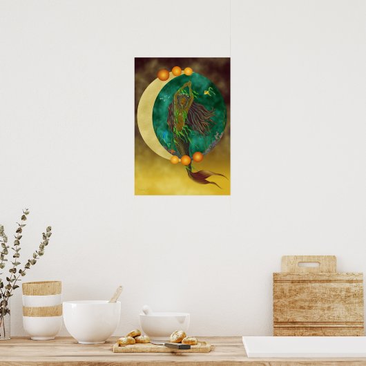 Impression de sirène demi-lune (Cuisine)