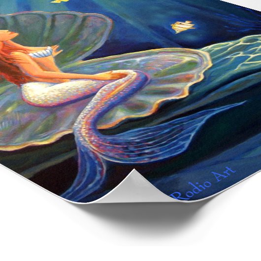 Impression de sirène en coque (Coin)