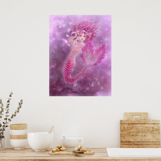 Impression de sirène rose (Cuisine)