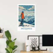 Impression de ski à Breckenridge - Colorado 1 (Bureau à domicile)