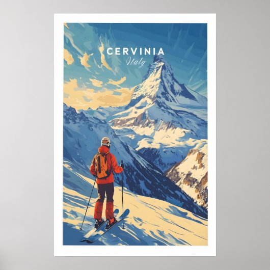 Impression de ski Cervinia Italie 1 (Devant)