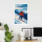 Impression de ski Grand Massif France 1 (Bureau à domicile)