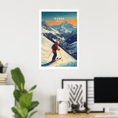 Impression de ski Ischgl Autriche 1 (Bureau à domicile)