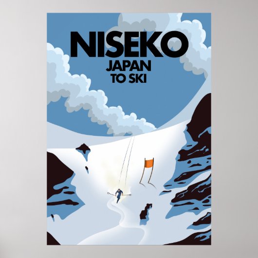 Impression de ski Niseko Japon (Devant)