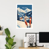 Impression de ski Sölden Autriche 1 (Bureau à domicile)