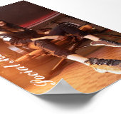 Impression de style média social, Papier d'affiche (Coin)