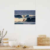 Impression de surfeurs hawaïens (Cuisine)