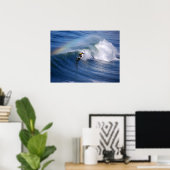 Impression de Surfing Under A Rainbow 24 x 18 (Bureau à domicile)