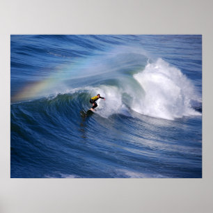Impression de Surfing Under A Rainbow 24 x 18