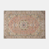 Impression de tapis de soie persan (Devant)