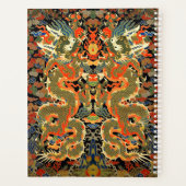Impression de textile de dragon chinois vintage Ar (Dos)