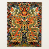 Impression de textile de dragon chinois vintage Ar (Devant)