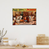 Impression de théâtre burlesque vintage (Cuisine)