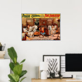 Impression de théâtre burlesque vintage (Bureau à domicile)