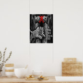 Impression de tigre BEAST, Affiche de valeur en pa (Cuisine)