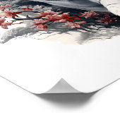 Impression de tigre blanc de style japonais (Coin)