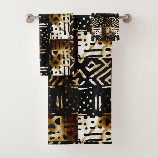 Impression de tissu de boue africaine (En situation)