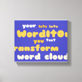 Impression de toile (Recto)