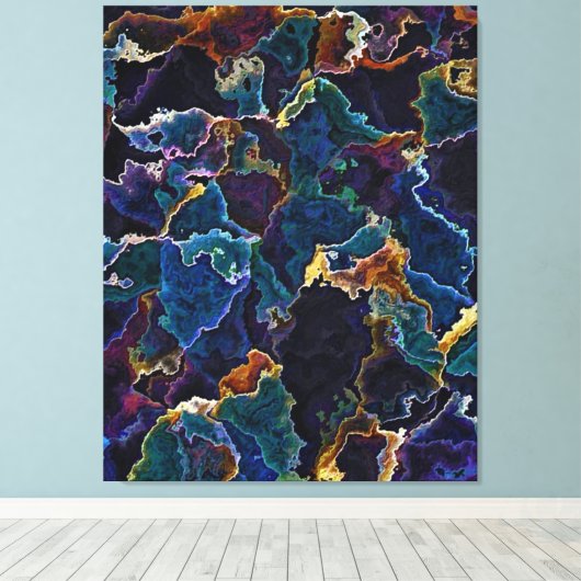 Impression de toile à lame d'huile (Insitu (Plancher de Bois))