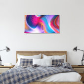 Impression de toile - Abstrait-Art-Antelope-Canyon (Insitu(Chambre))