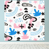 Impression de toile Abstraite (Insitu (Plancher de Bois))