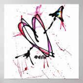 Impression de toile Abstraite (Devant)