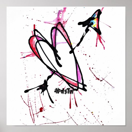 Impression de toile Abstraite (Devant)