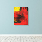 Impression de toile Abstraite 1965 (Insitu (Plancher de Bois))