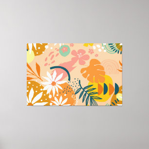 Impression de toile Abstraite florale