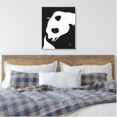 Impression de toile Abstraite Panda géante (Insitu(Chambre))