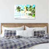 Impression de toile Aloha 01 (Insitu(Chambre))