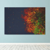 Impression de toile arc-en-ciel en chute (Insitu (Plancher de Bois))