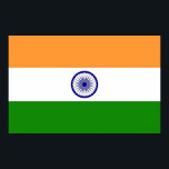 Impression de toile avec Drapeau de l'Inde<br><div class="desc">Transformez votre espace avec notre étonnante impression de toile arborant le drapeau de l'Inde ! Ce dessin en toile qui attire l'oeil est la meilleure façon de célébrer votre admiration pour la culture indienne. Les couleurs vives du drapeau indien sont magnifiquement crées, ce qui en fait un ajout unique et...</div>