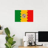 Impression de toile avec Drapeau de Los Angeles, C (Bureau à domicile)