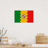 Impression de toile avec Drapeau de Los Angeles, C (Cuisine)