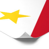 Impression de toile avec drapeau des Philippines (Coin)